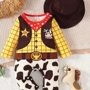 Cowboy Themed Baby Outfit